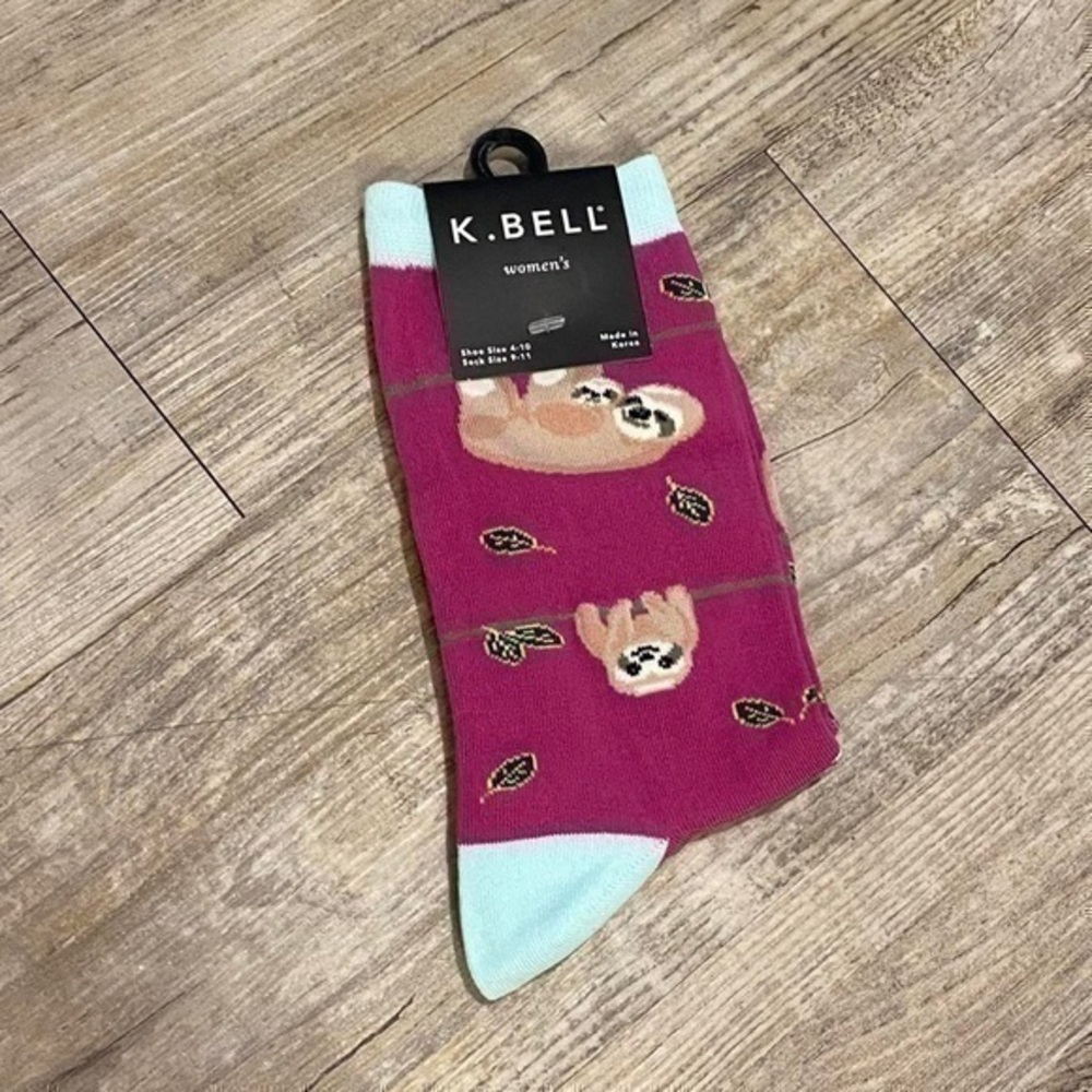 Sloth Print Socks